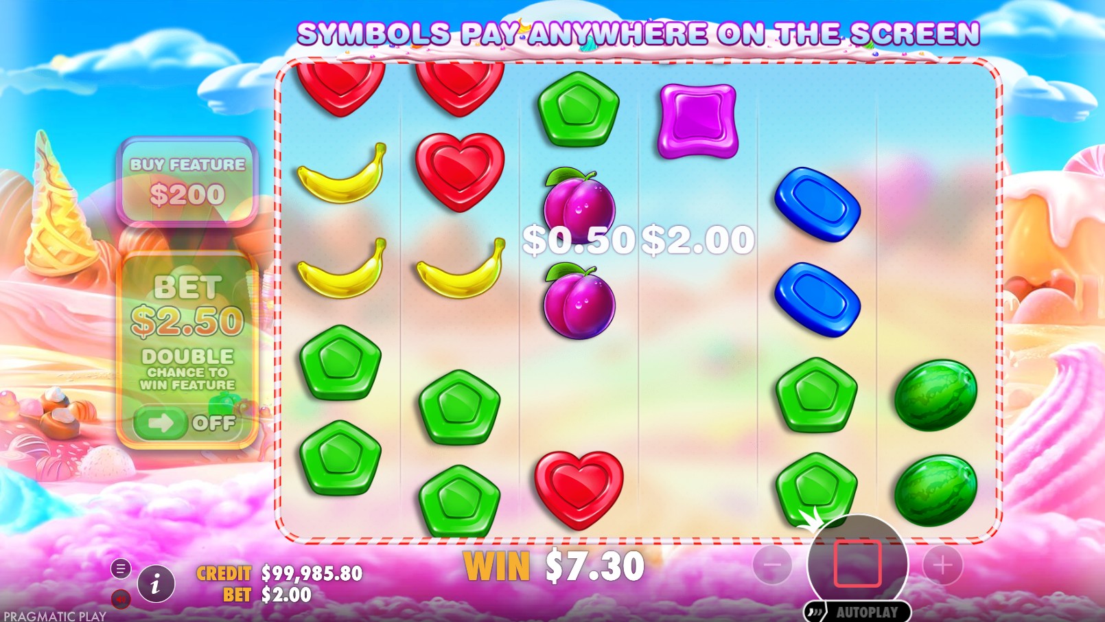 Sweet Bonanza - screenshot with slot description 6