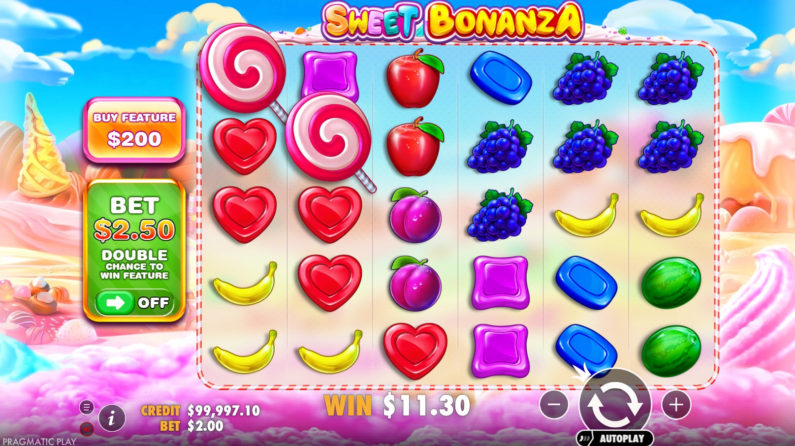 Sweet Bonanza - screenshot with slot description 7